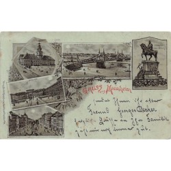 Rare collectable postcards of Germany. Vintage Postcards of Germany