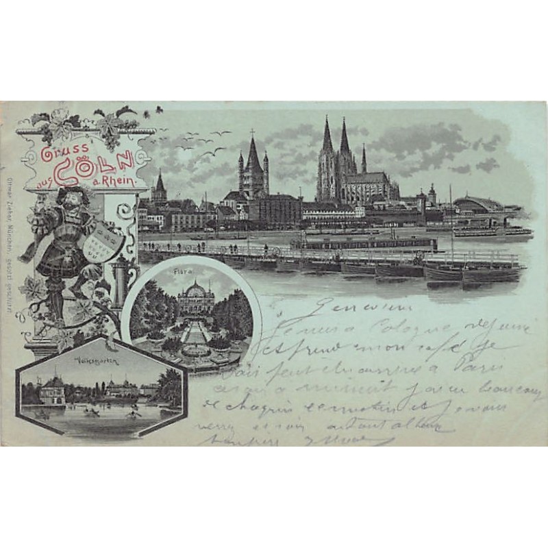 Rare collectable postcards of Germany. Vintage Postcards of Germany