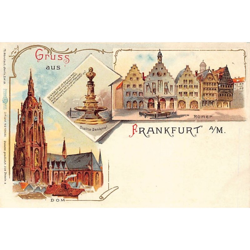 Rare collectable postcards of Germany. Vintage Postcards of Germany