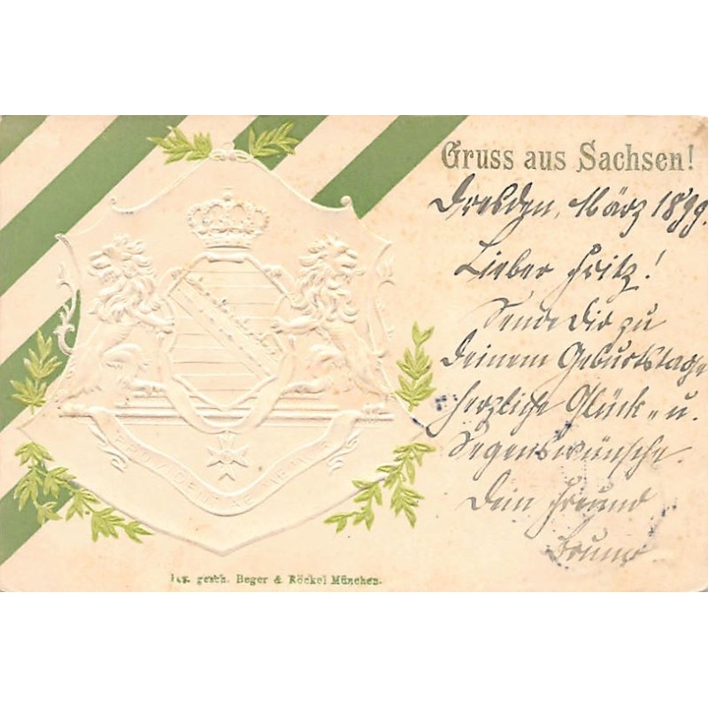 Rare collectable postcards of Germany. Vintage Postcards of Germany