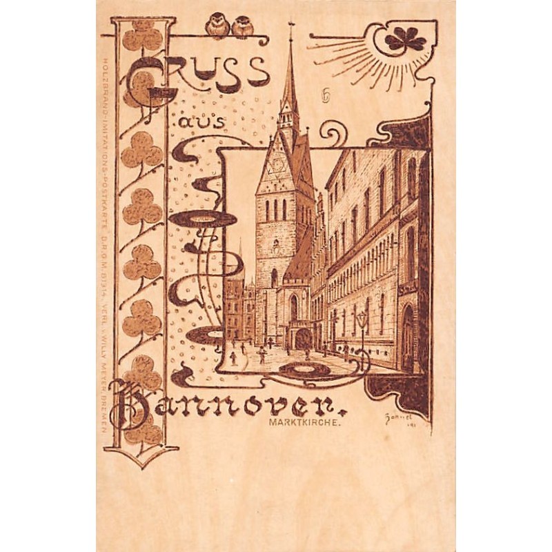 Rare collectable postcards of Germany. Vintage Postcards of Germany