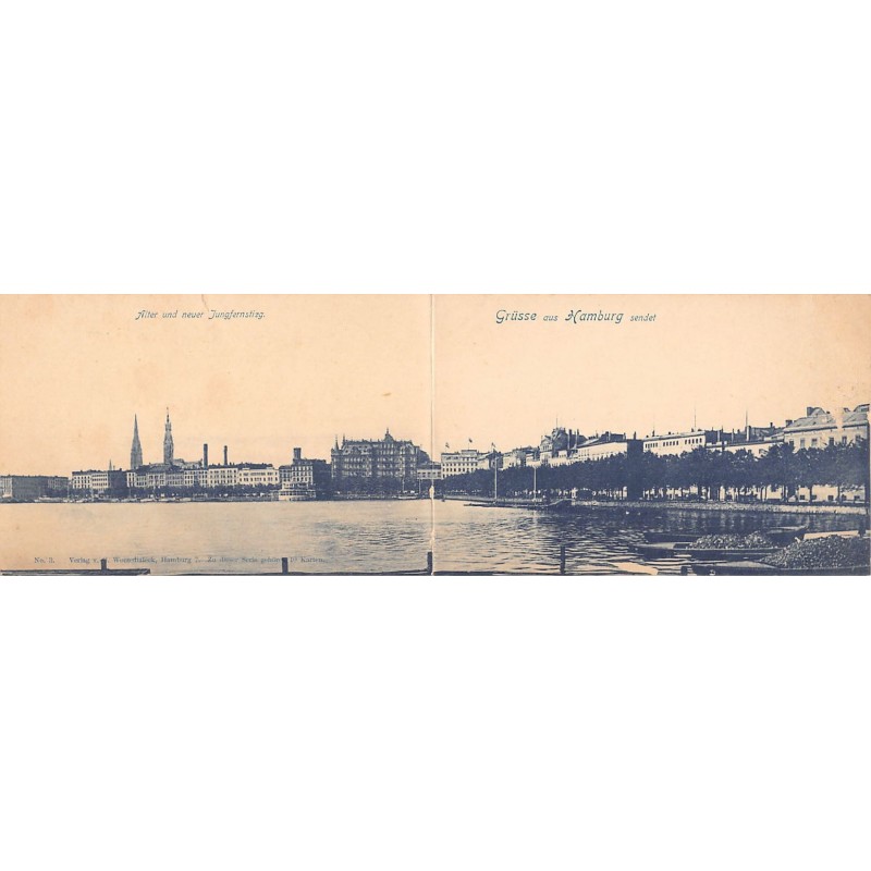 Rare collectable postcards of Germany. Vintage Postcards of Germany