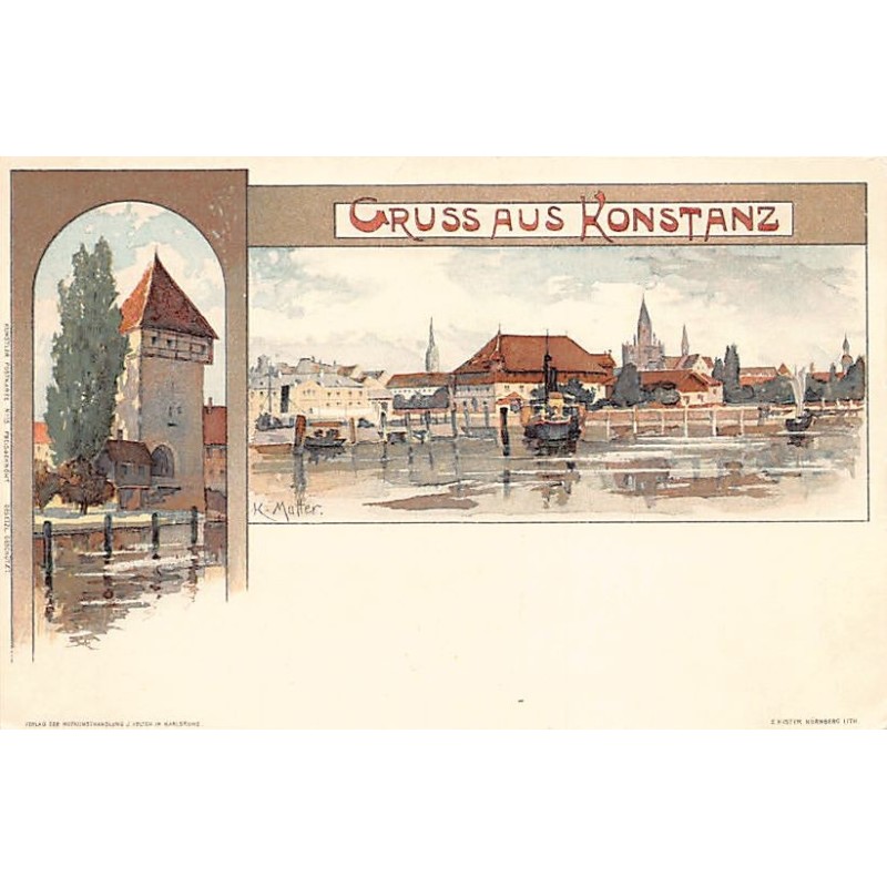 Rare collectable postcards of Germany. Vintage Postcards of Germany