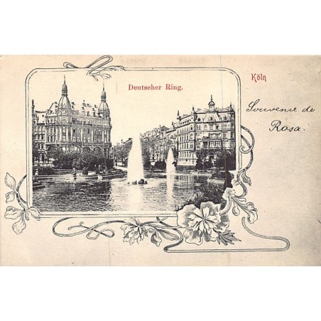 Rare collectable postcards of Germany. Vintage Postcards of Germany
