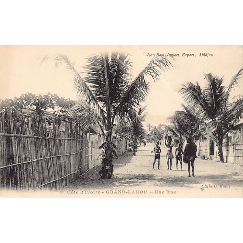 Rare collectable postcards of CÔTE D'IVOIRE. Vintage Postcards of CÔTE D'IVOIRE