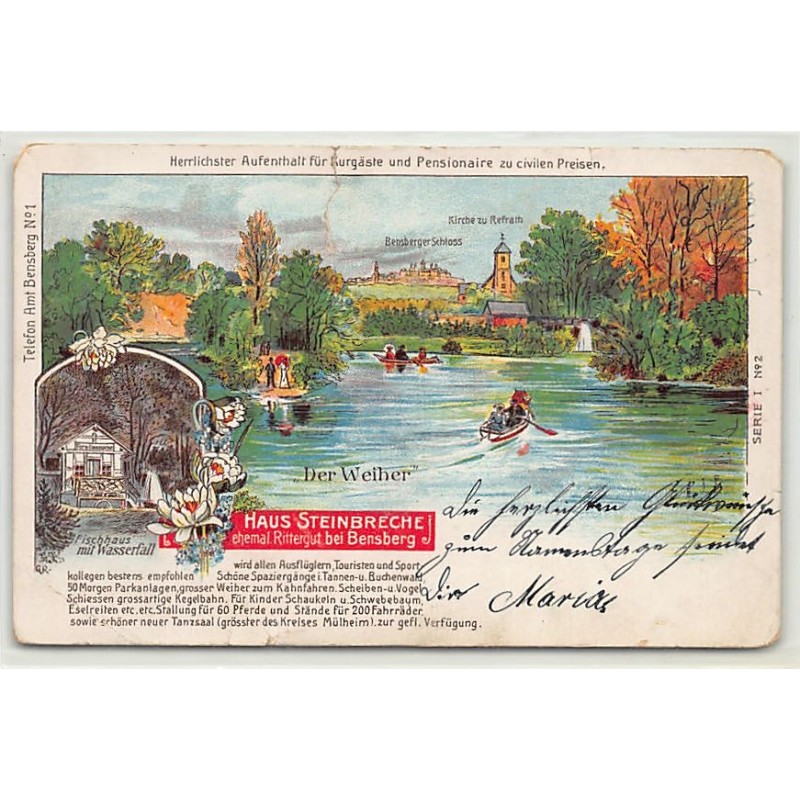 Rare collectable postcards of Germany. Vintage Postcards of Germany