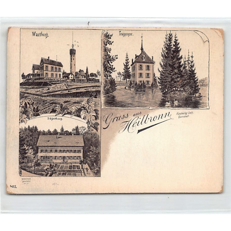 Rare collectable postcards of Germany. Vintage Postcards of Germany