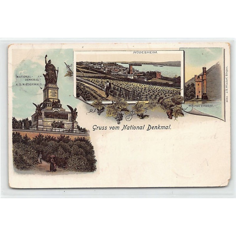 Rare collectable postcards of Germany. Vintage Postcards of Germany