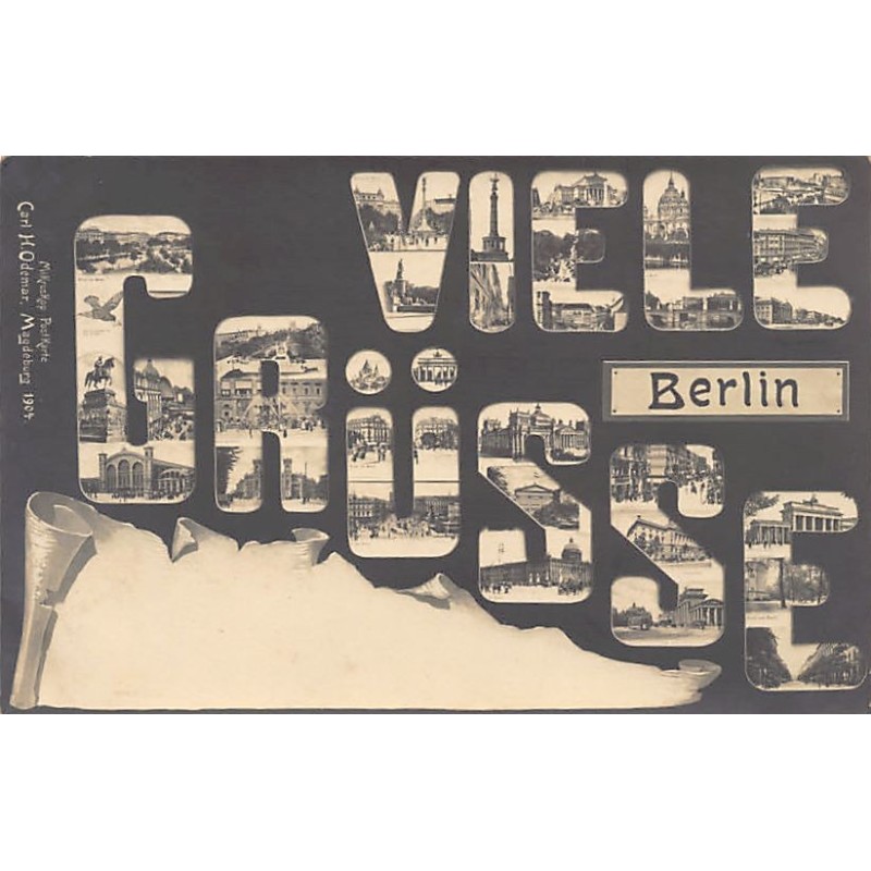 Rare collectable postcards of Germany. Vintage Postcards of Germany