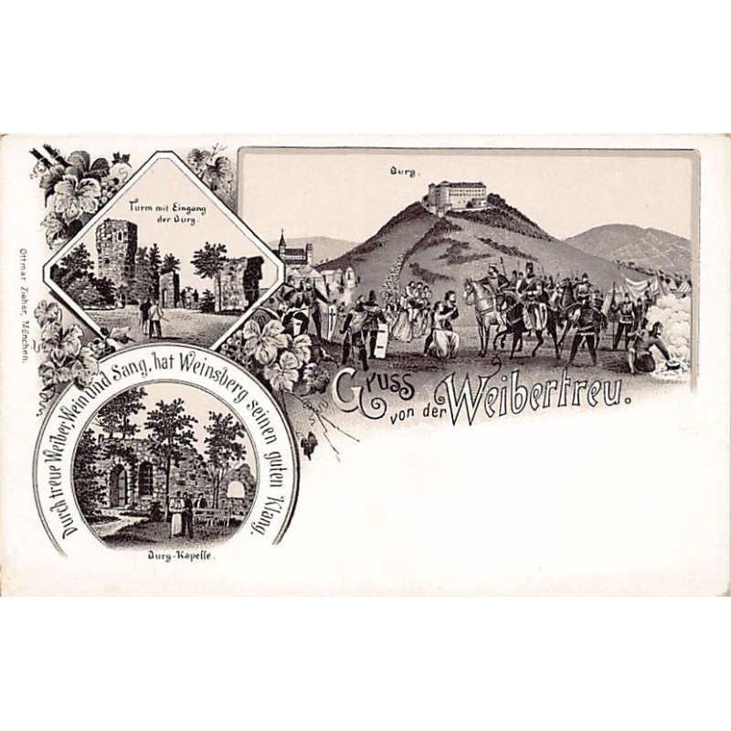 Rare collectable postcards of Germany. Vintage Postcards of Germany