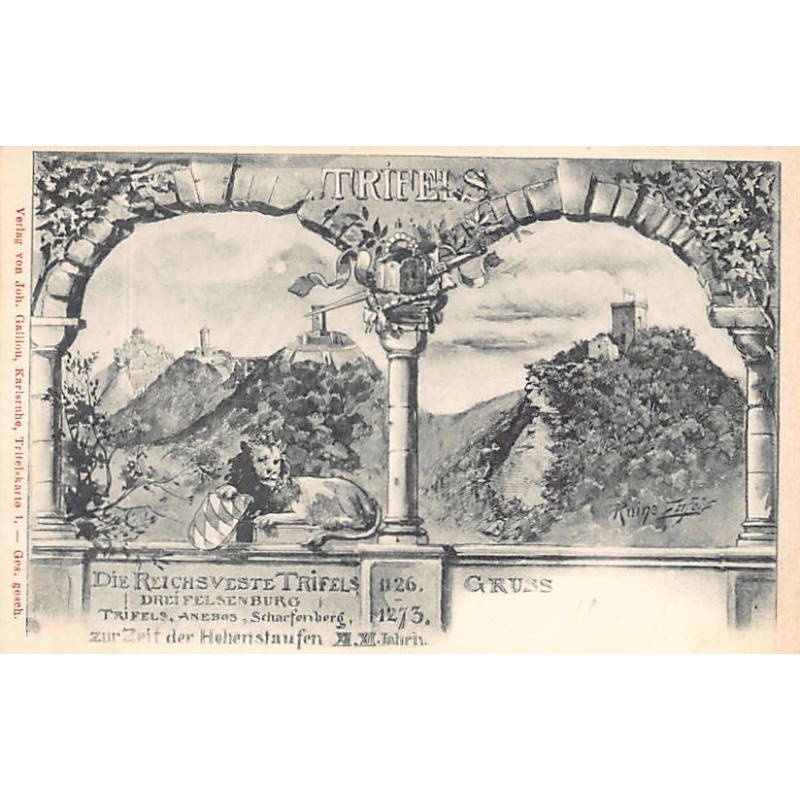 Rare collectable postcards of Germany. Vintage Postcards of Germany