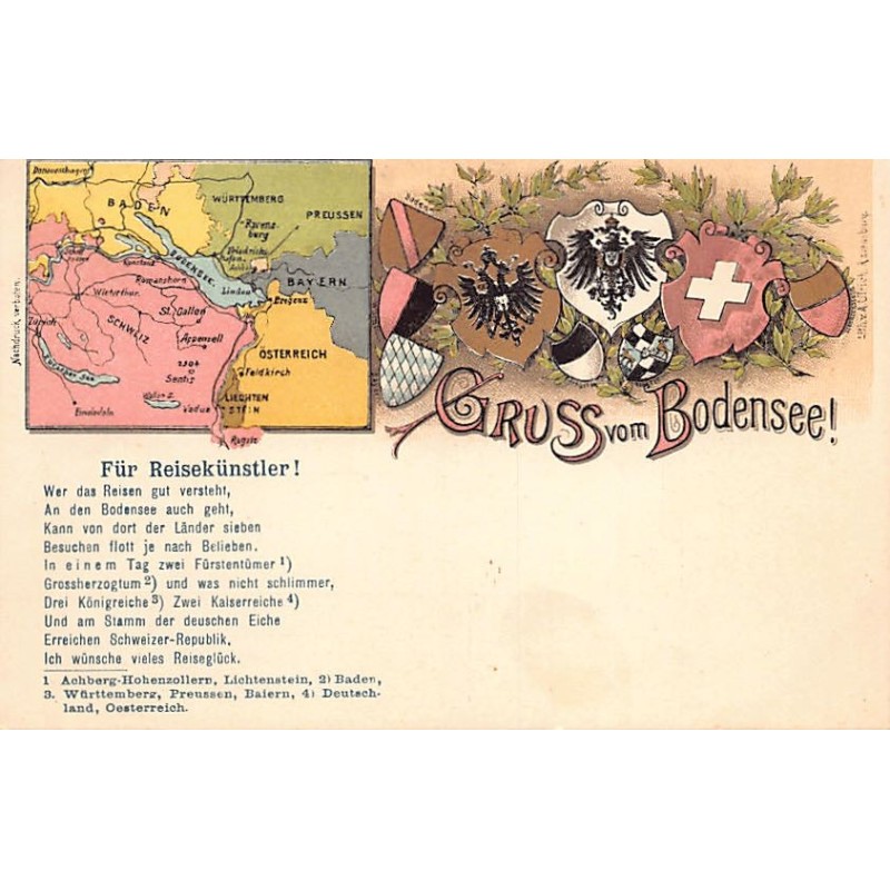 Rare collectable postcards of Germany. Vintage Postcards of Germany