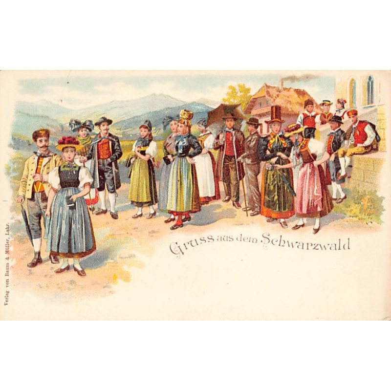 Rare collectable postcards of Germany. Vintage Postcards of Germany