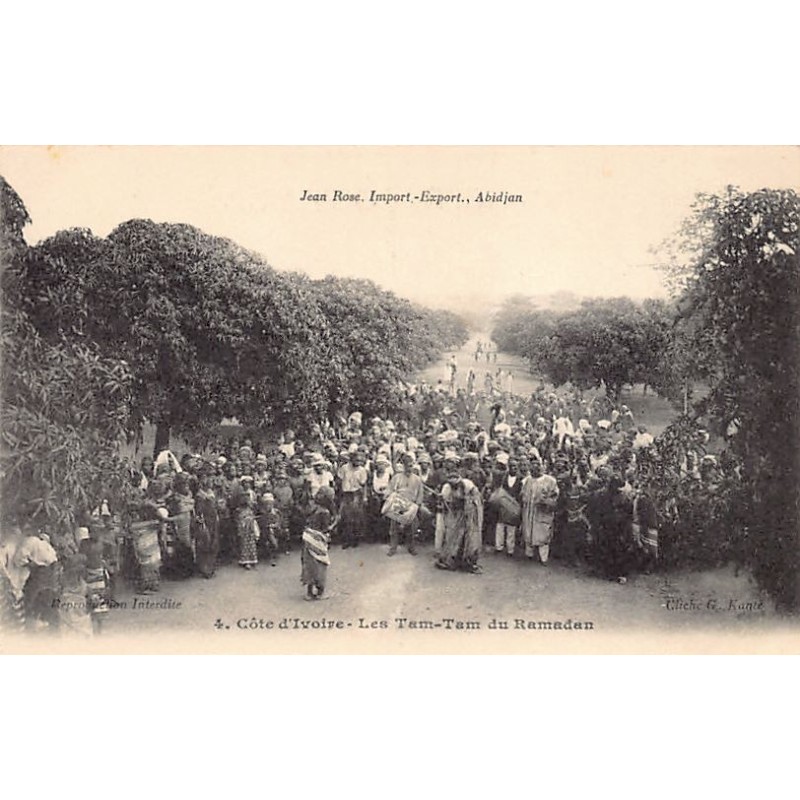 Rare collectable postcards of CÔTE D'IVOIRE. Vintage Postcards of CÔTE D'IVOIRE