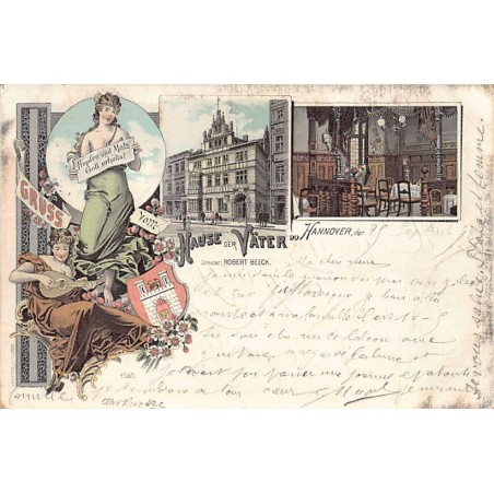 Rare collectable postcards of Germany. Vintage Postcards of Germany