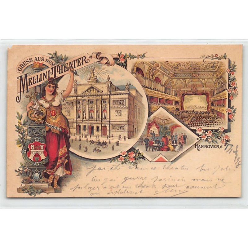 Rare collectable postcards of Germany. Vintage Postcards of Germany
