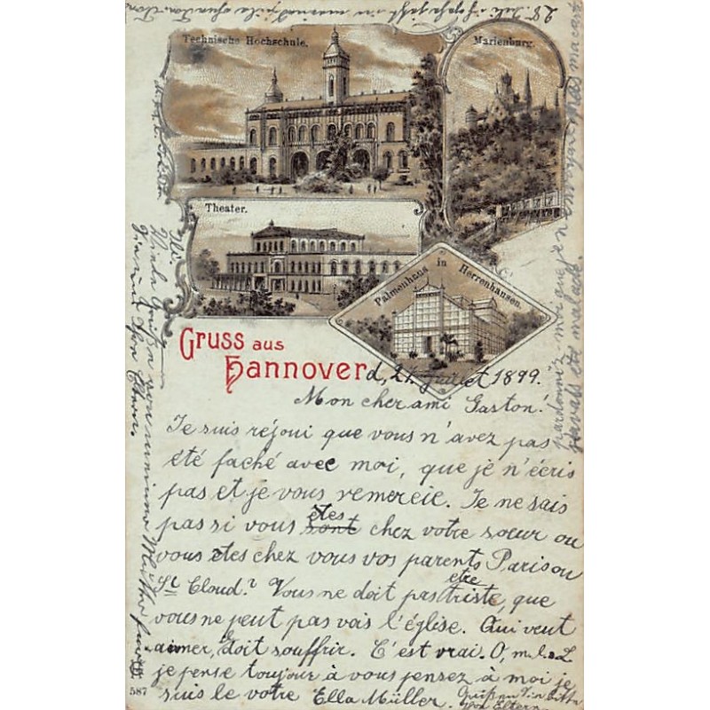 Rare collectable postcards of Germany. Vintage Postcards of Germany