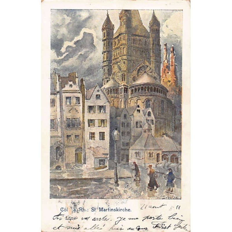 Rare collectable postcards of Germany. Vintage Postcards of Germany