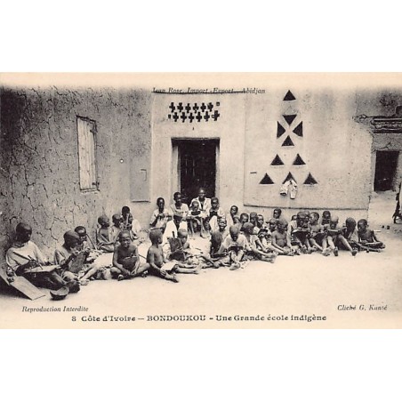 Rare collectable postcards of CÔTE D'IVOIRE. Vintage Postcards of CÔTE D'IVOIRE