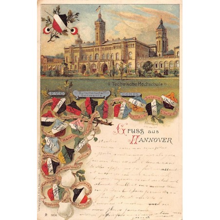 Rare collectable postcards of Germany. Vintage Postcards of Germany