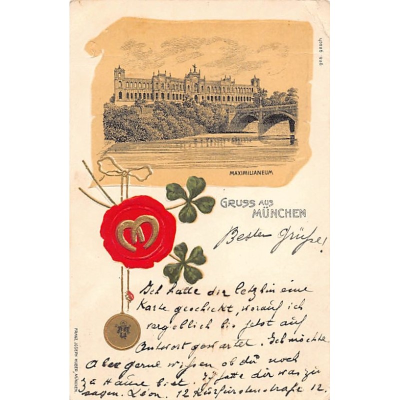 Rare collectable postcards of Germany. Vintage Postcards of Germany