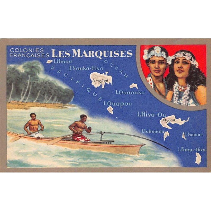 Rare collectable postcards of FRENCH POLYNESIA. Vintage Postcards of FRENCH POLYNESIA