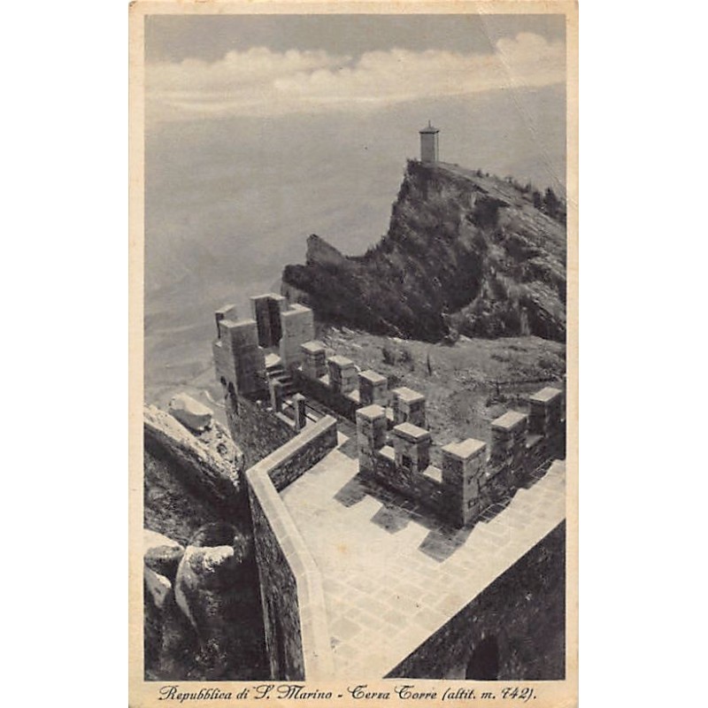 Rare collectable postcards of San Marino. Vintage Postcards of San Marino
