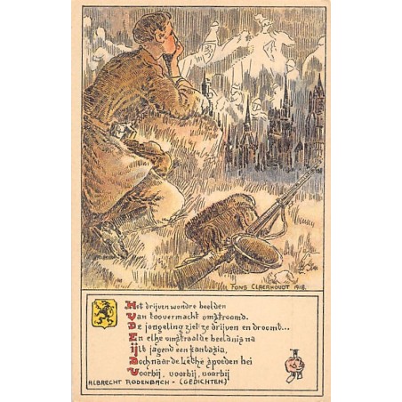 Rare collectable postcards of Belgium. Vintage Postcards of Belgium