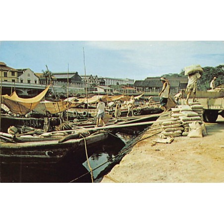 Rare collectable postcards of Singapore. Vintage Postcards of Singapore