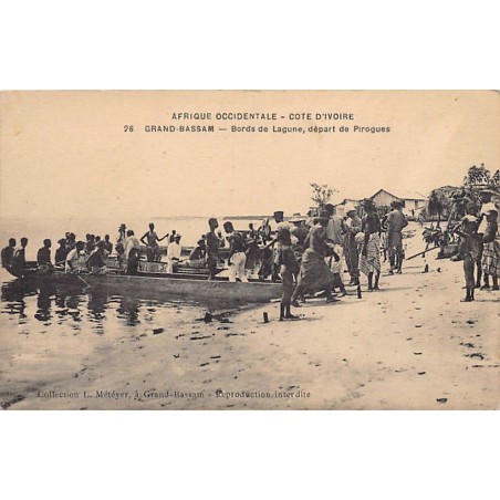 Rare collectable postcards of Ivory Coast - Côte d'Ivoire. Vintage Postcards of Ivory Coast - Côte d'Ivoire