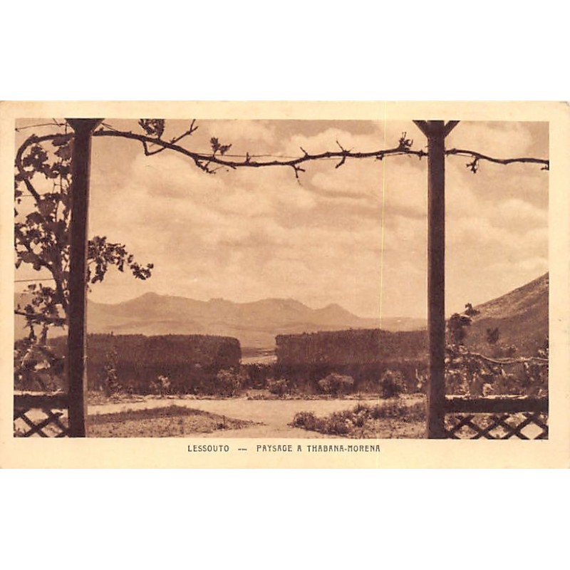 Rare collectable postcards of Lesotho. Vintage Postcards of Lesotho