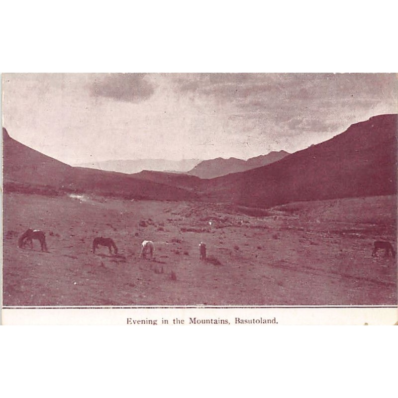 Rare collectable postcards of Lesotho. Vintage Postcards of Lesotho