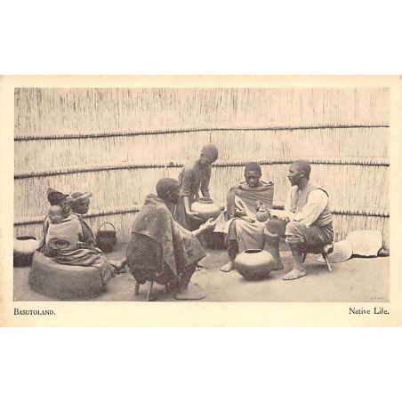 Rare collectable postcards of Lesotho. Vintage Postcards of Lesotho