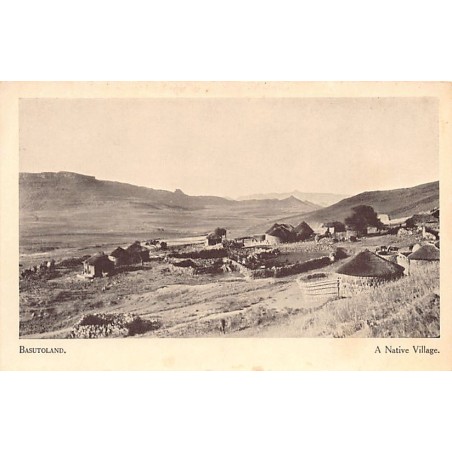Rare collectable postcards of Lesotho. Vintage Postcards of Lesotho
