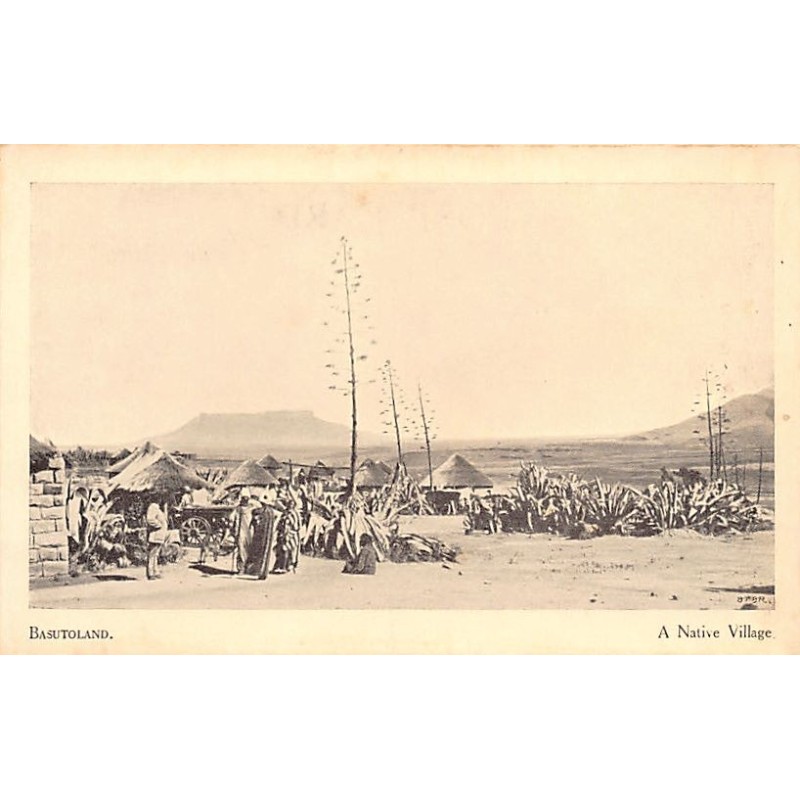Rare collectable postcards of Lesotho. Vintage Postcards of Lesotho