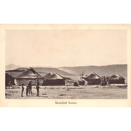 Rare collectable postcards of Lesotho. Vintage Postcards of Lesotho