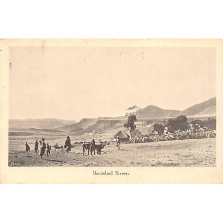 Rare collectable postcards of Lesotho. Vintage Postcards of Lesotho