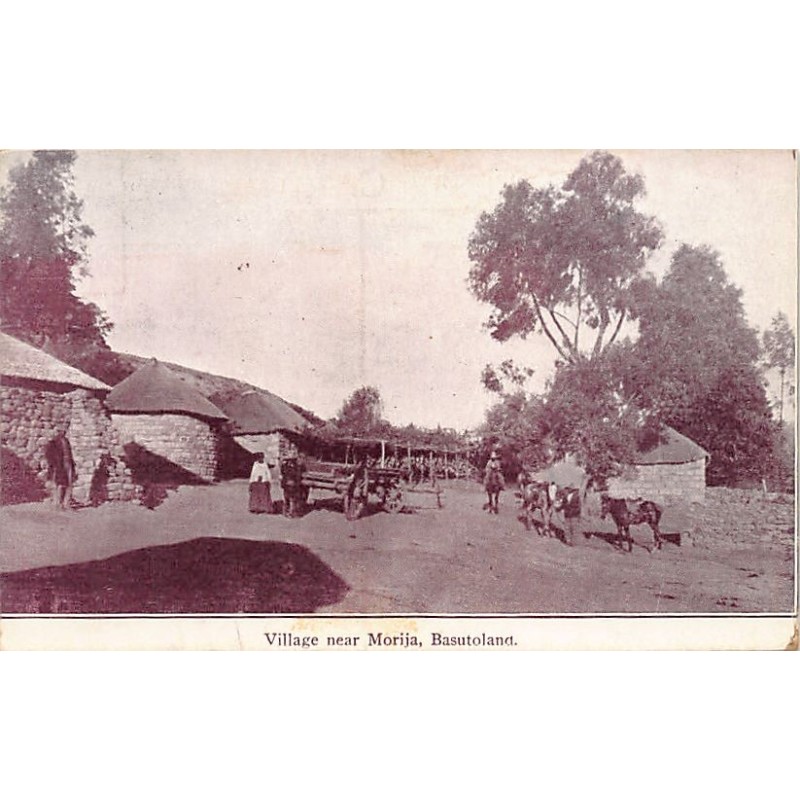 Rare collectable postcards of Lesotho. Vintage Postcards of Lesotho