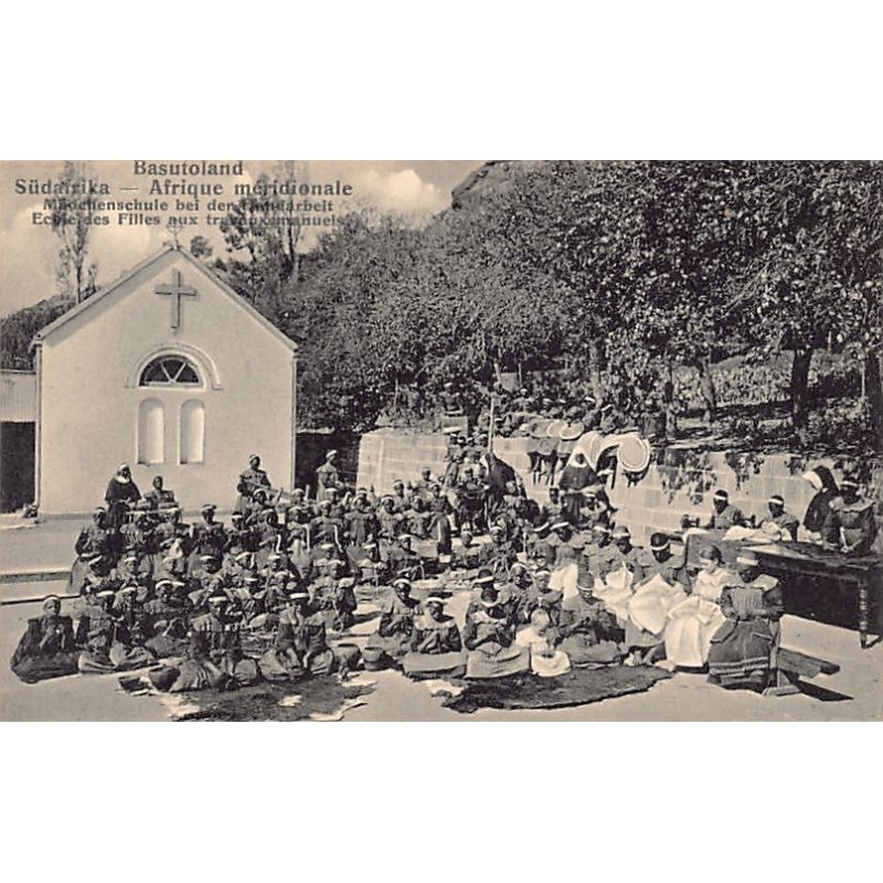 Rare collectable postcards of Lesotho. Vintage Postcards of Lesotho