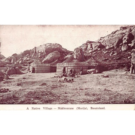 Rare collectable postcards of Lesotho. Vintage Postcards of Lesotho