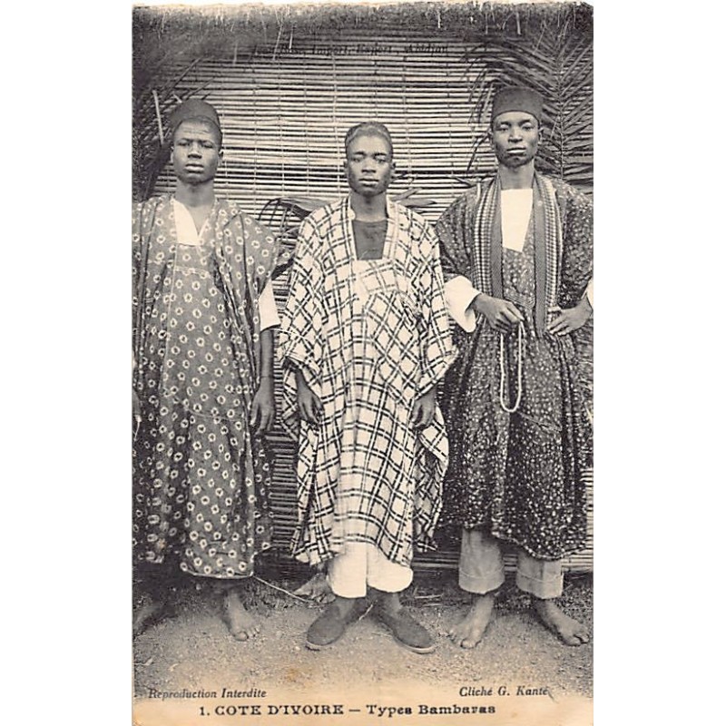 Rare collectable postcards of CÔTE D'IVOIRE. Vintage Postcards of CÔTE D'IVOIRE