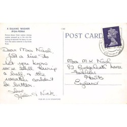 Rare collectable postcards of Malaysia. Vintage Postcards of Malaysia