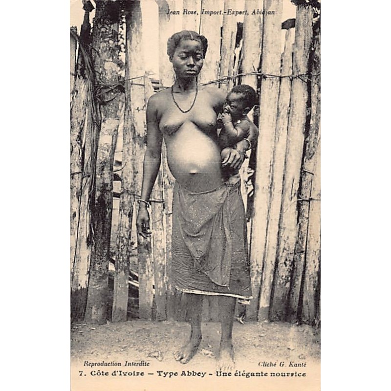 Rare collectable postcards of CÔTE D'IVOIRE. Vintage Postcards of CÔTE D'IVOIRE