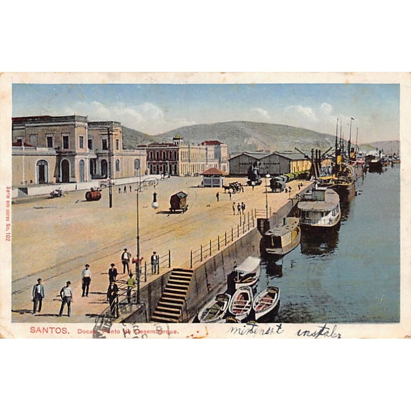 Rare collectable postcards of Brazil. Vintage Postcards of Brazil