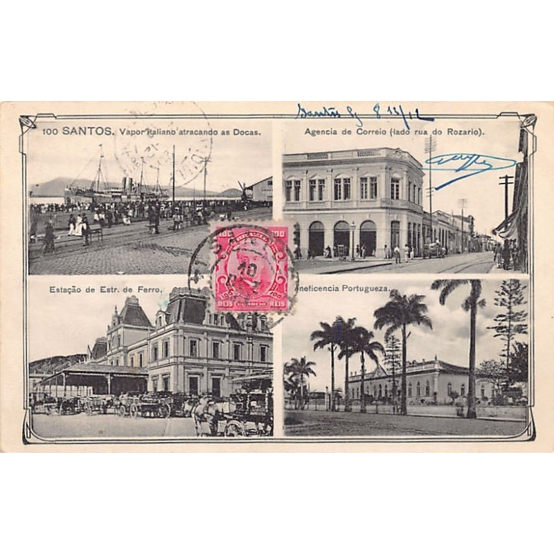 Rare collectable postcards of Brazil. Vintage Postcards of Brazil