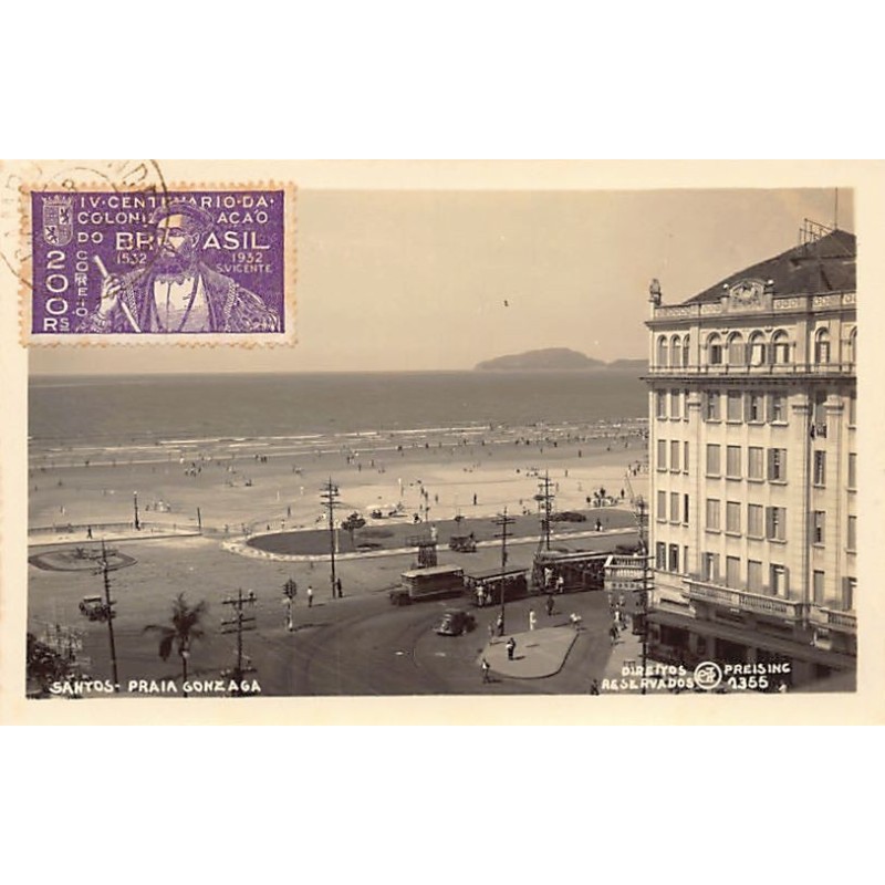 Rare collectable postcards of Brazil. Vintage Postcards of Brazil