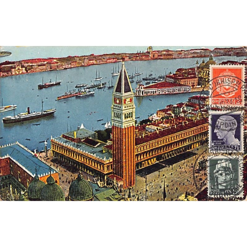 Rare collectable postcards of Italy. Vintage Postcards of Italy