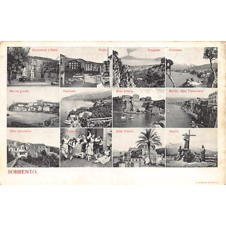 Rare collectable postcards of Italy. Vintage Postcards of Italy
