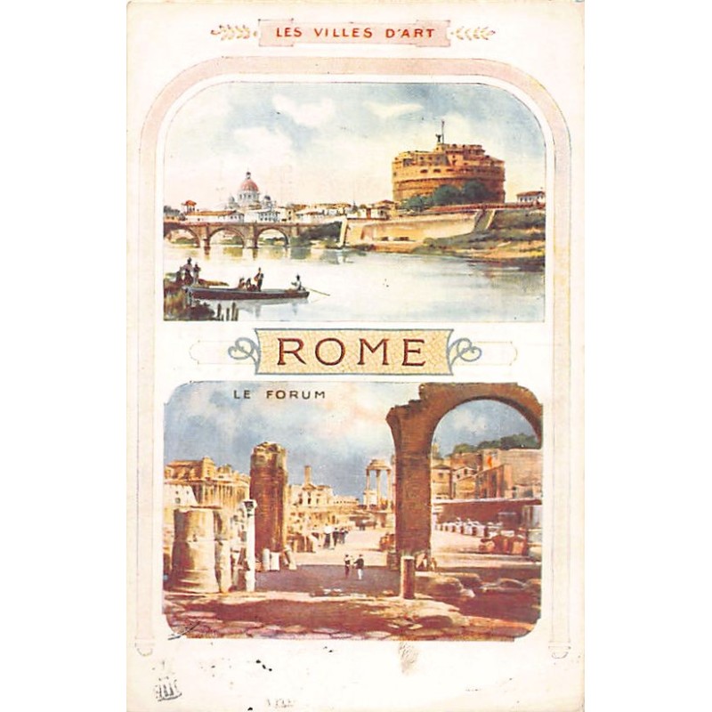 Rare collectable postcards of Italy. Vintage Postcards of Italy