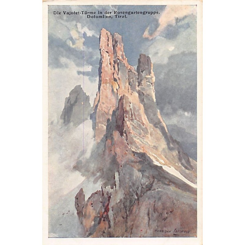 Rare collectable postcards of Italy. Vintage Postcards of Italy